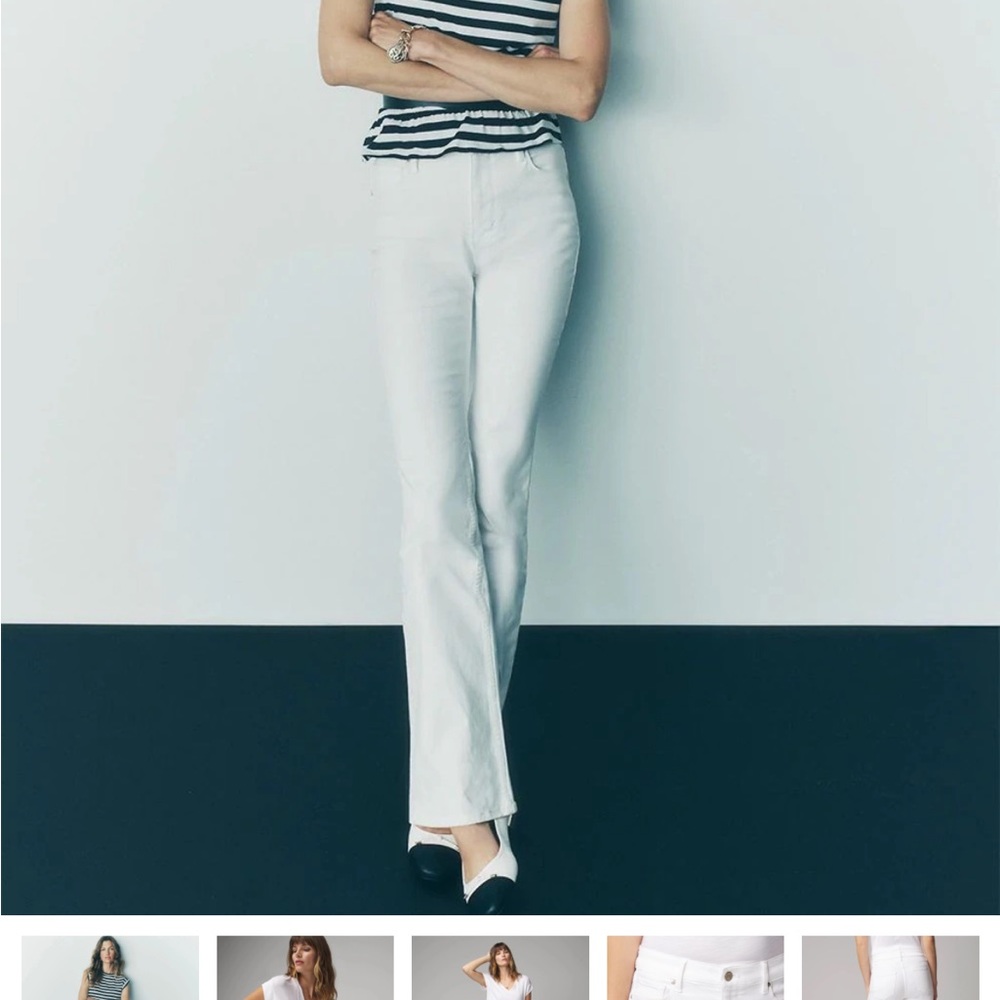 Express Women's White Jeans Sz 8